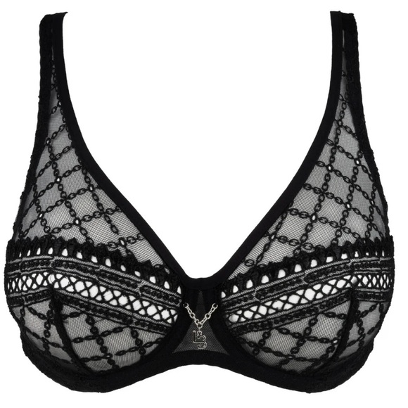 Louisa Bracq Paco Foulard in black Sz 36B - Picture 1 of 13